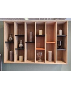 Vantinge Reol i sæbebehandlet egetræ - UDSTILLINGSMODEL.