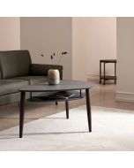 Katrine sofabord mellem med hylde.