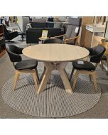 Monogram spisebord Ø120 fra Kristensen & Kristensen - UDSTILLINGSMODEL