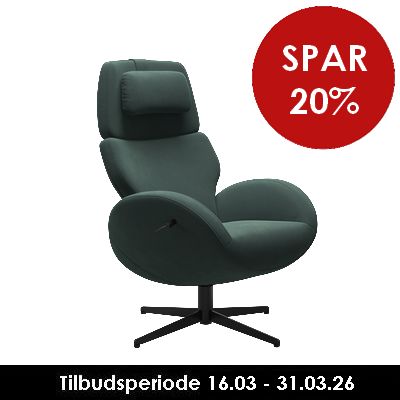 PAZ lænestol fra Brunstad